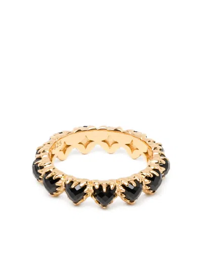 Stolen Girlfriends Club Love Claw Eternity 戒指 In Black
