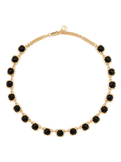Stolen Girlfriends Club Love Claw Eternity Necklace In Gold