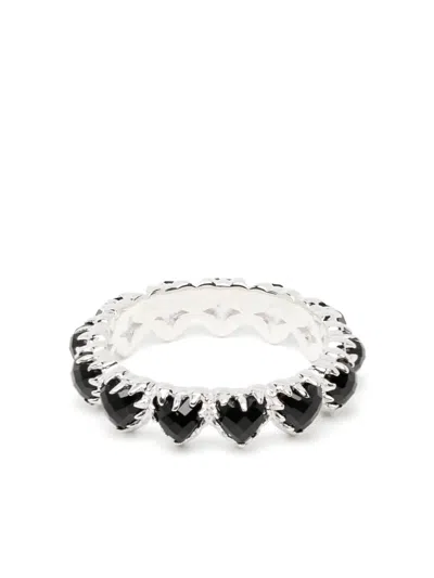 Stolen Girlfriends Club Love Claw Eternity 戒指 In Silver