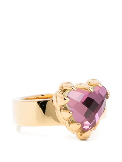 Stolen Girlfriends Club Love Claw Ring In Transparent