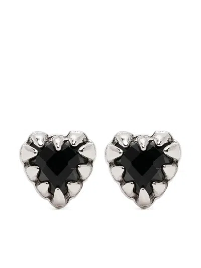 Stolen Girlfriends Club Love Claw 耳环 In Silver