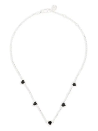 Stolen Girlfriends Club Love Claw 链式项链 In Silver