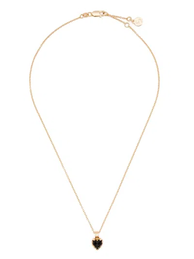 Stolen Girlfriends Club Mini Love Claw Necklace In Gold