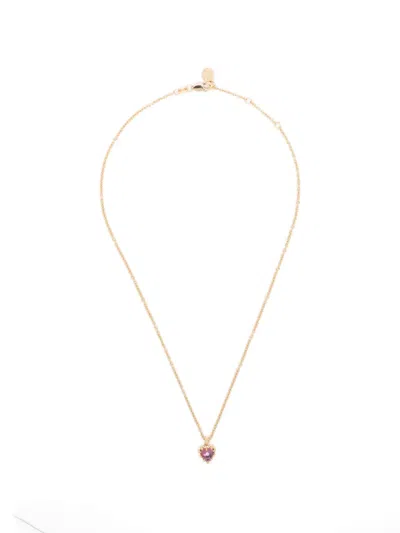Stolen Girlfriends Club Mini Love Claw Necklace In Transparent