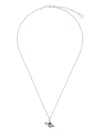 Stolen Girlfriends Club Purity Pin Necklace In Gray