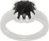 Stolen Girlfriends Club Silver Baby Claw Onyx Ring In Sterl Silver925 Onyx