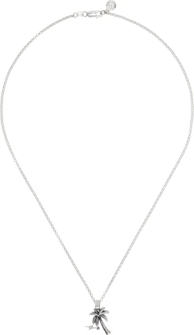Stolen Girlfriends Club Silver Small Paradise Necklace In Sterling Silver