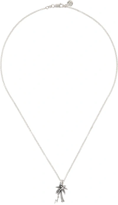 Stolen Girlfriends Club Silver Small Paradise Necklace In Sterling Silver