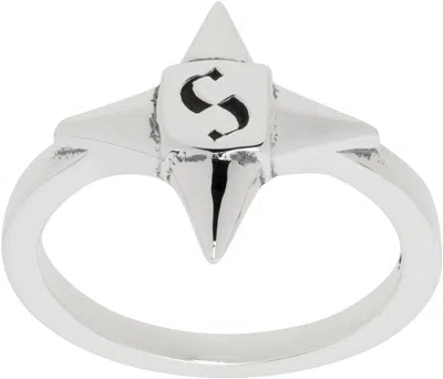 Stolen Girlfriends Club Silverchi Star Shock Ring
