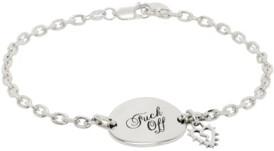 Stolen Girlfriends Club Silver Warm Welcome Bracelet In Sterling Silver