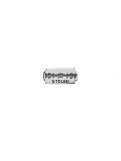 Stolen Girlfriends Club Stolen Razor Earrings In Transparent