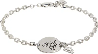 Stolen Girlfriends Club Warm Welcome Bracelet In Metallic