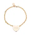 Stolen Girlfriends Club Warm Welcome Heart Bracelet In Gold