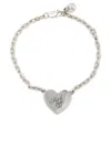 Stolen Girlfriends Club Warm Welcome Heart-charm Bracelet In Silver
