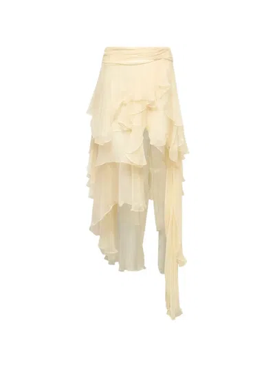 Stolen Stores Fairy Layered Skirt In Neutral