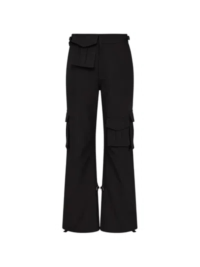 Stolen Stores Multi-pocket Cargo Pants In Black