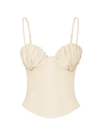 Stolen Stores Shell Busiter Top In Brown