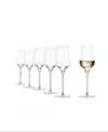 Stolzle Lausitz Cocoon Champagne Flutes, Set Of 6 In Crystal