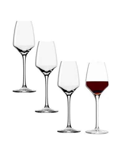 Stolzle Lausitz Experience Port Glasses, Set Of 4 In Crystal