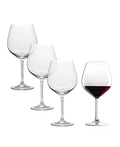 Stolzle Lausitz Grand Epicurean Burgundy Glasses, Set Of 4 In Crystal