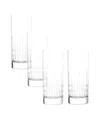 Stolzle Lausitz Manhattan Highball Glasses, Set Of 4 In Crystal