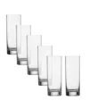 Stolzle Lausitz New York Bar Highball Glasses, Set Of 6 In Crystal