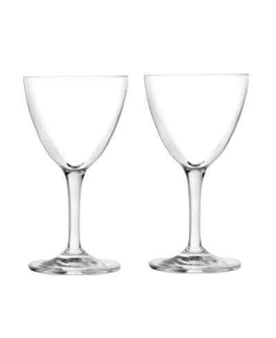 Stolzle Lausitz Nick And Nora Cocktail Glasses, Set Of 2 In Crystal