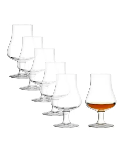 Stolzle Lausitz Nosing Whiskey Glasses, Set Of 6 In Crystal