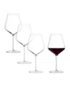 Stolzle Lausitz Starlight Wine Glasses, Set Of 4 In Crystal