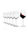 Stolzle Lausitz Symphony Bordeaux Glasses, Set Of 6 In Crystal
