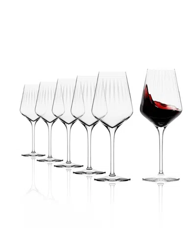 STOLZLE LAUSITZ SYMPHONY WINE GLASSES, SET OF 6