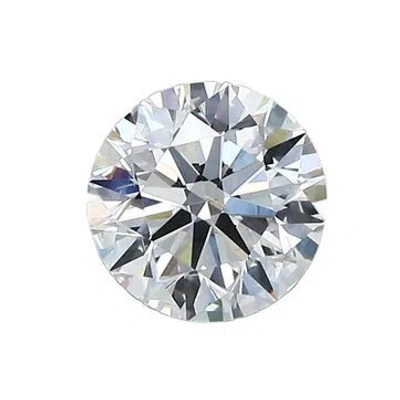 Pre-owned Stone 1.01ct Round Brilliant Diamond In Multicolor