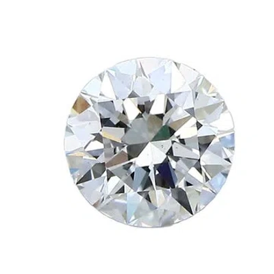 Pre-owned Stone 1.01ct Round Brilliant Diamond In Multicolor