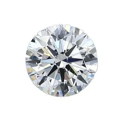 Pre-owned Stone 1.01ct Round Brilliant Diamond In Multicolor