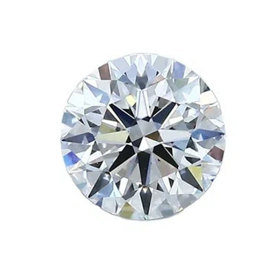 Pre-owned Stone 1.01ct Round Brilliant Diamond In Multicolor