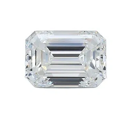 Pre-owned Stone 1.02ct Emerald Cut Diamond In Multicolor