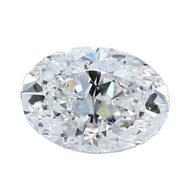 Pre-owned Stone 1.02ct Oval Brilliant Diamond In Multicolor