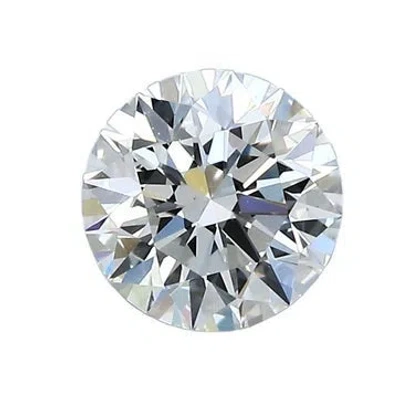 Pre-owned Stone 1.1ct Round Brilliant Diamond In Multicolor