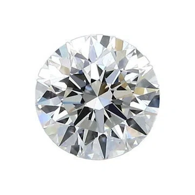 Pre-owned Stone 1.21ct Round Brilliant Diamond In Multicolor