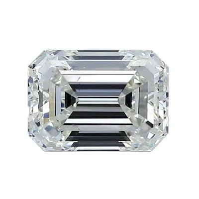 Pre-owned Stone 1.2ct Emerald Cut Diamond In Multicolor