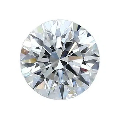 Pre-owned Stone 1.2ct Round Brilliant Diamond In Multicolor