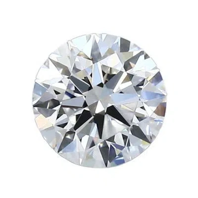 Pre-owned Stone 1.2ct Round Brilliant Diamond In Multicolor