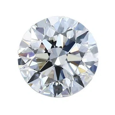 Pre-owned Stone 1.32ct Round Brilliant Diamond In Multicolor