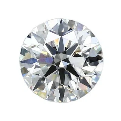 Pre-owned Stone 1.32ct Round Brilliant Diamond In Multicolor