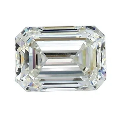 Pre-owned Stone 1.51ct Emerald Cut Diamond In Multicolor