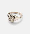 Shop Stone And Strand 14kt Gold Ring With Diamonds