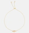 Stone And Strand Birthstone Bonbon 14kt Gold Bracelet With Diamond In Gold