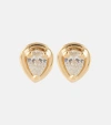 STONE AND STRAND BIRTHSTONE BONBON 14KT GOLD EARRINGS WITH DIAMONDS