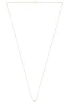 Stone And Strand Dainty Diamond Trio Necklace In 14k Yellow Gold & White Diamond