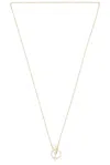 Stone And Strand Diamond Toggle Link Necklace